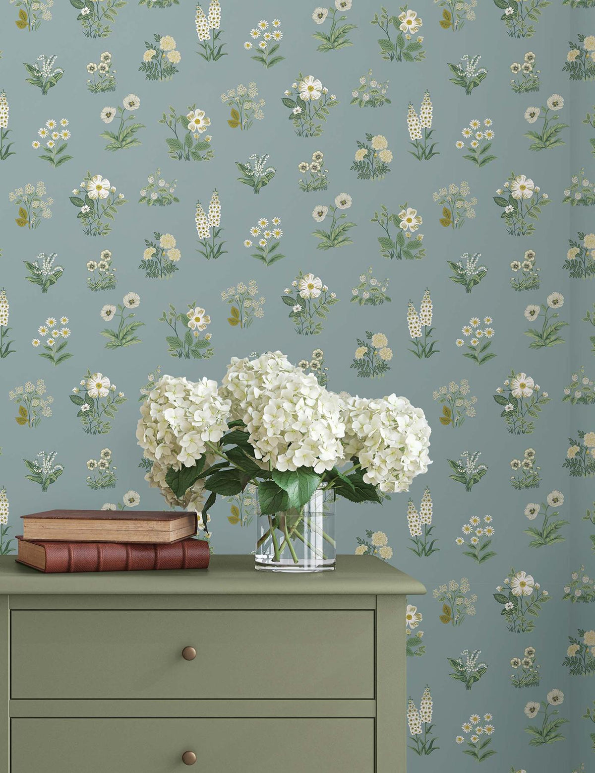 Rifle Paper Co. Botanical Slate Wallpaper