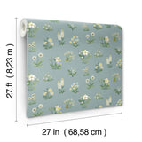 Rifle Paper Co. Botanical Slate Wallpaper
