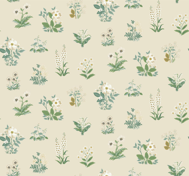 Rifle Paper Co. Botanical Cream Wallpaper