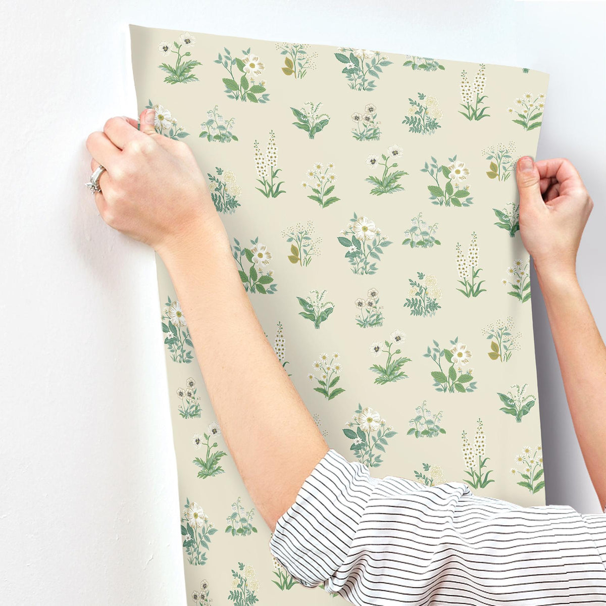 Rifle Paper Co. Botanical Cream Wallpaper