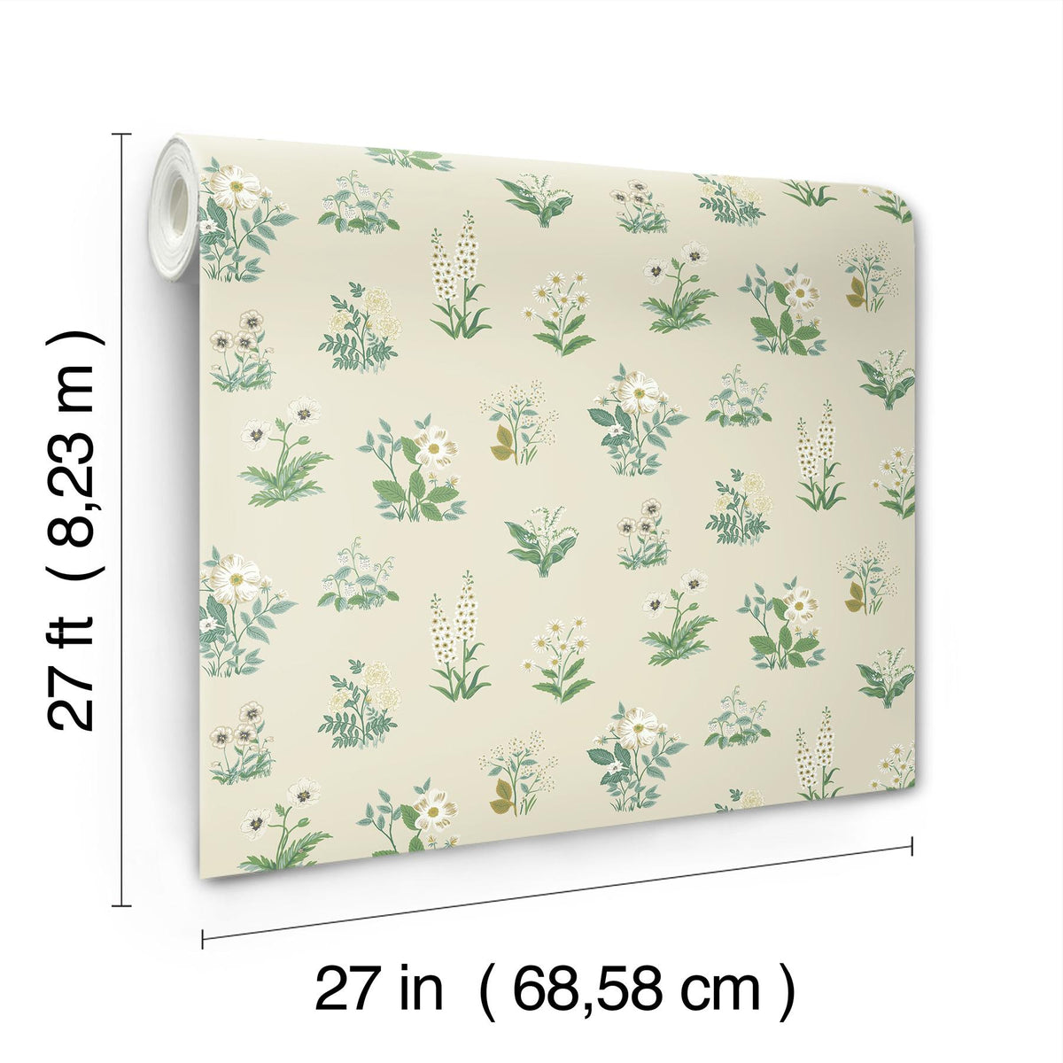 Rifle Paper Co. Botanical Cream Wallpaper