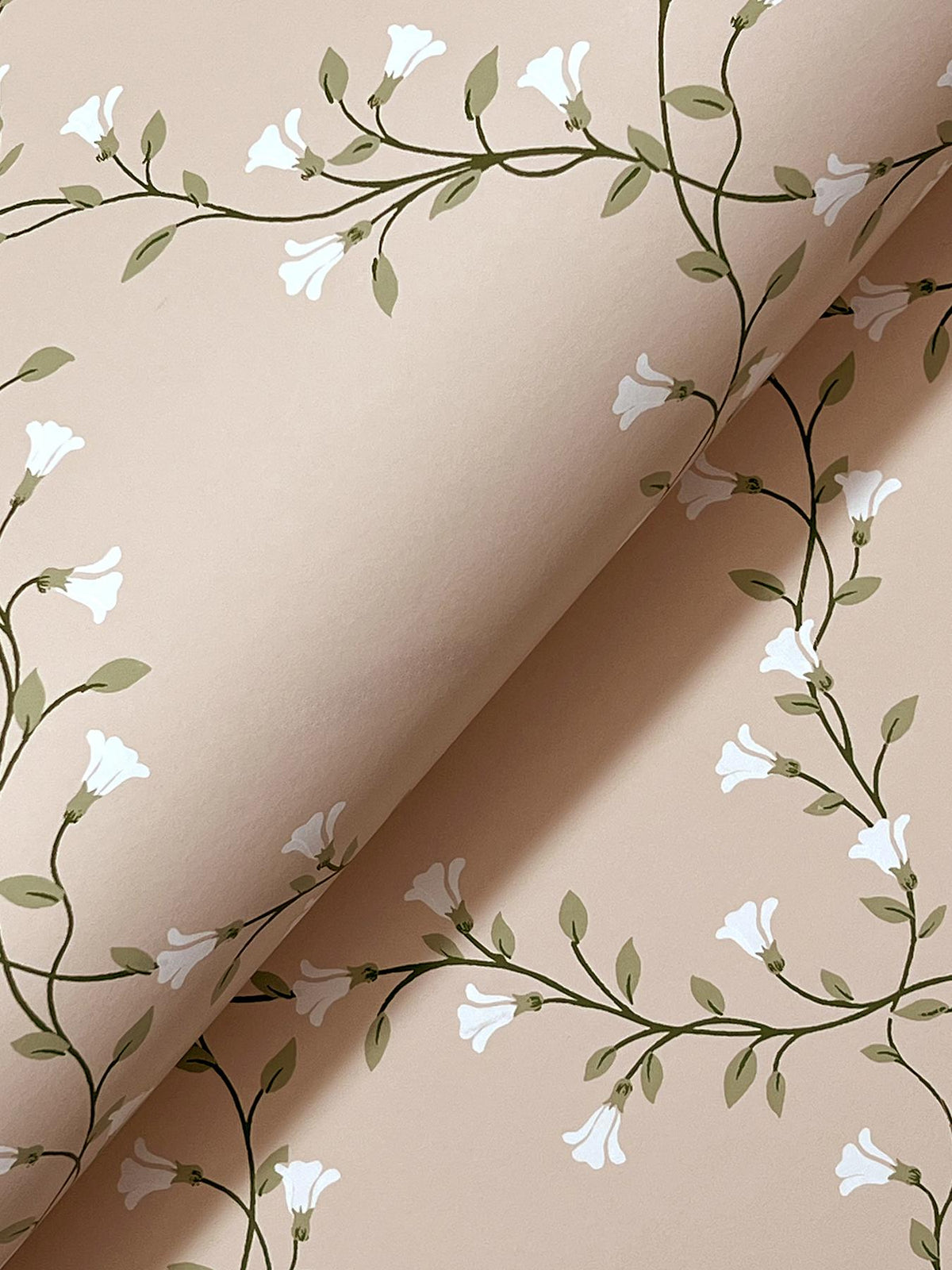 Rifle Paper Co. Bellflower Rose Wallpaper