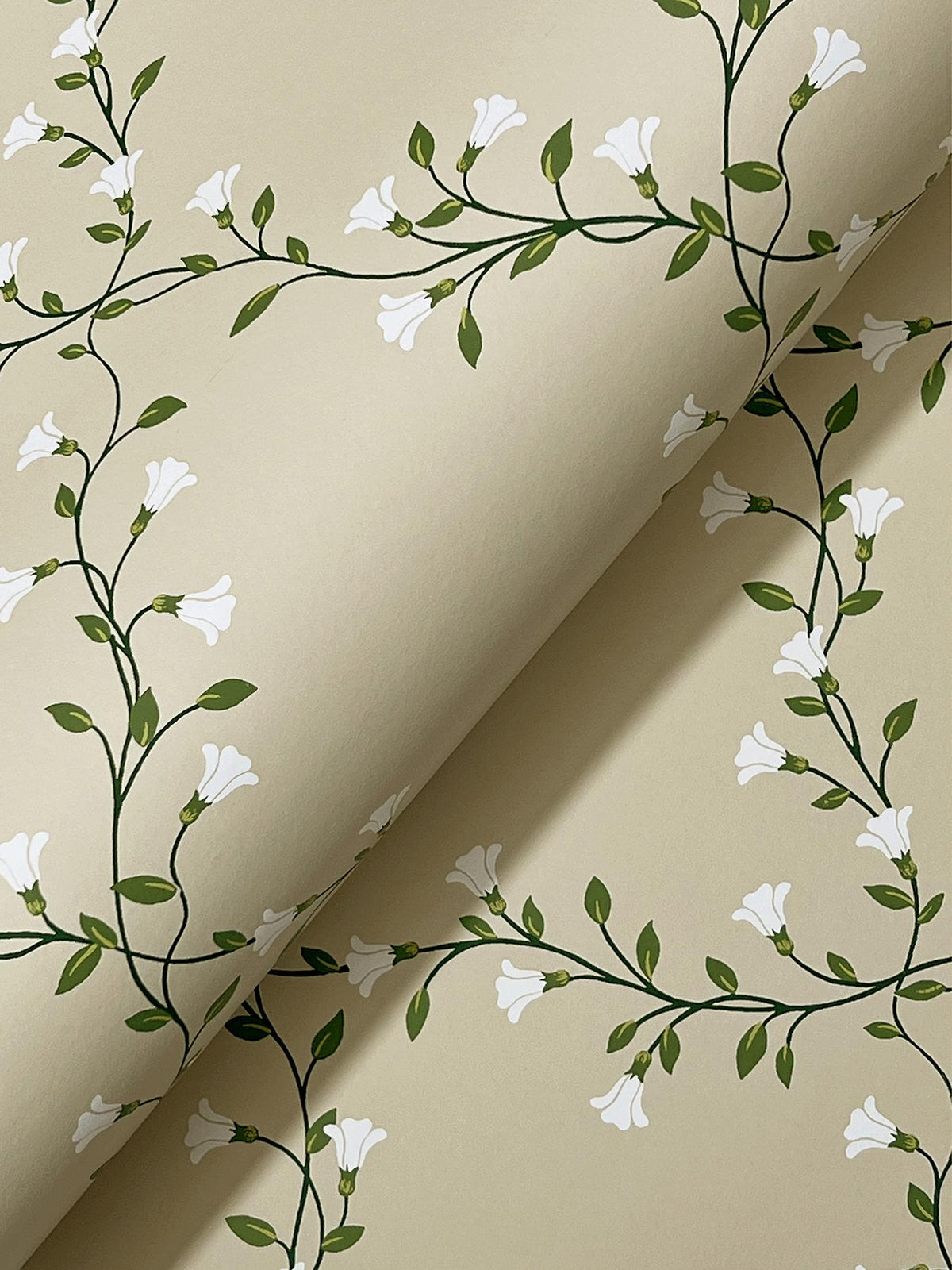 Rifle Paper Co. Bellflower Linen Wallpaper