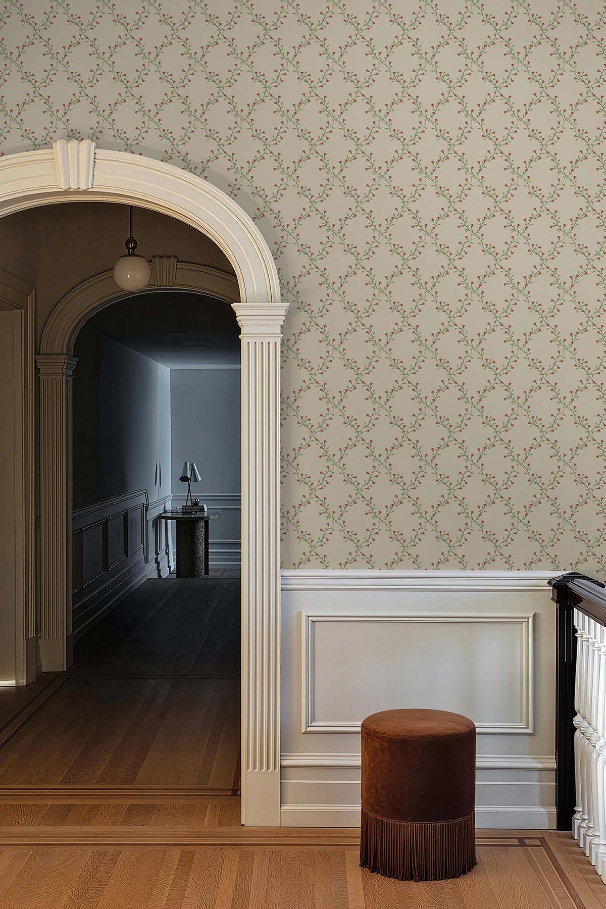 Rifle Paper Co. Bellflower Beige Wallpaper