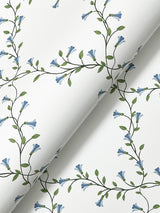 Rifle Paper Co. Bellflower White Wallpaper