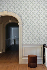 Rifle Paper Co. Bellflower White Wallpaper