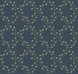 Rifle Paper Co. Bellflower Navy Wallpaper