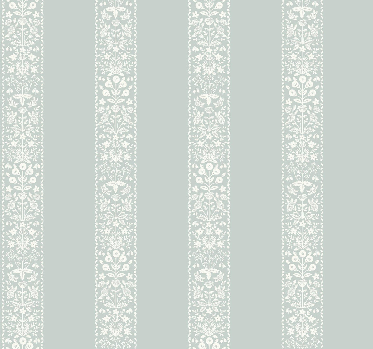 Rifle Paper Co. Estee Stripe Slate Wallpaper