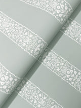 Rifle Paper Co. Estee Stripe Slate Wallpaper