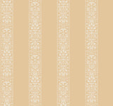 Rifle Paper Co. Estee Stripe Gold Wallpaper