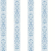 Rifle Paper Co. Estee Stripe Blue & White Wallpaper
