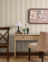 Rifle Paper Co. Estee Stripe Linen Wallpaper
