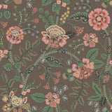 Rifle Paper Co. Gracie Brown Wallpaper