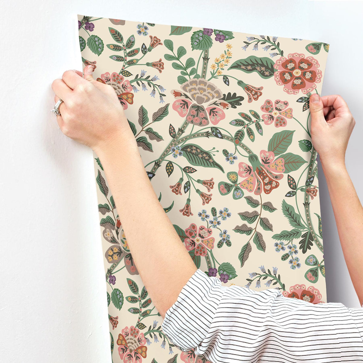 Rifle Paper Co. Gracie Cream Wallpaper
