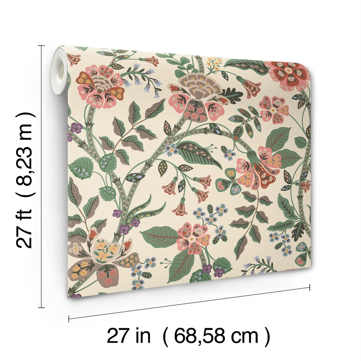 Rifle Paper Co. Gracie Cream Wallpaper