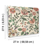 Rifle Paper Co. Gracie Cream Wallpaper