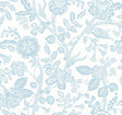 Rifle Paper Co. Gracie Garden Blue & White Wallpaper