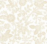 Rifle Paper Co. Gracie Garden Beige & White Wallpaper