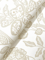 Rifle Paper Co. Gracie Garden Beige & White Wallpaper