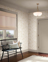 Rifle Paper Co. Gracie Garden Beige & White Wallpaper