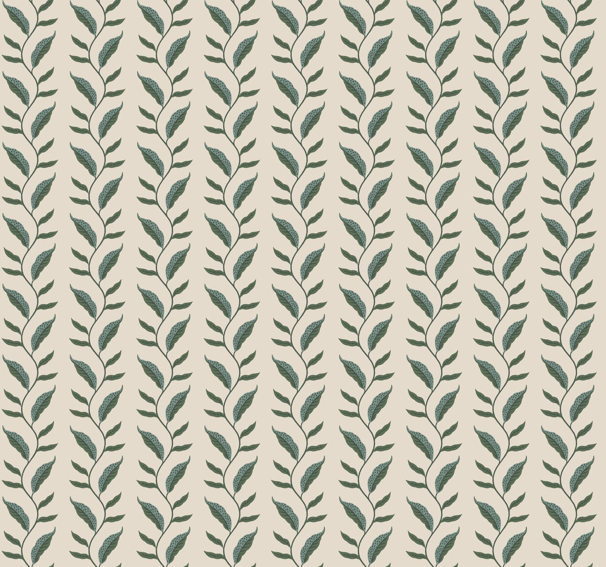 Rifle Paper Co. Seagrass Emerald & Linen Wallpaper