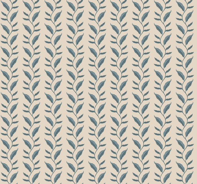 Rifle Paper Co. Seagrass Slate & Linen Wallpaper