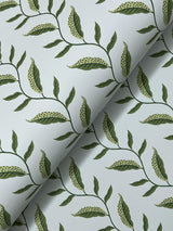 Rifle Paper Co. Seagrass Blue Wallpaper