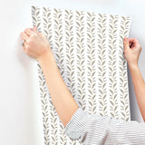 Rifle Paper Co. Seagrass White Wallpaper