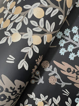 Rifle Paper Co. Fenna Black Wallpaper