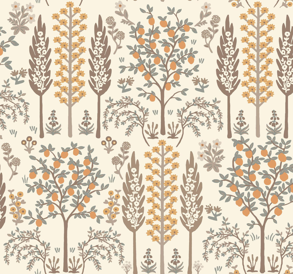 Rifle Paper Co. Fenna Gold Wallpaper