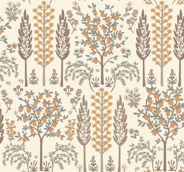 Rifle Paper Co. Fenna Gold Wallpaper