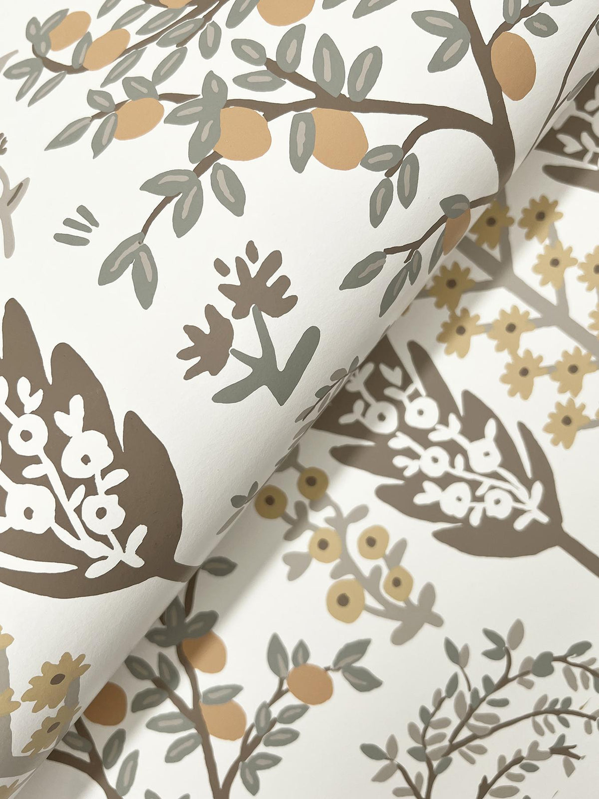 Rifle Paper Co. Fenna Gold Wallpaper