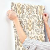 Rifle Paper Co. Fenna Gold Wallpaper