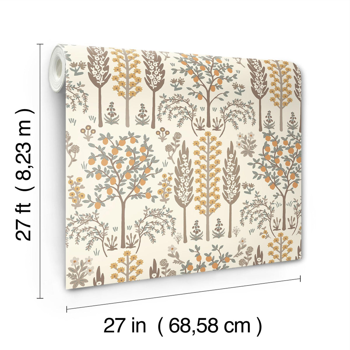 Rifle Paper Co. Fenna Gold Wallpaper