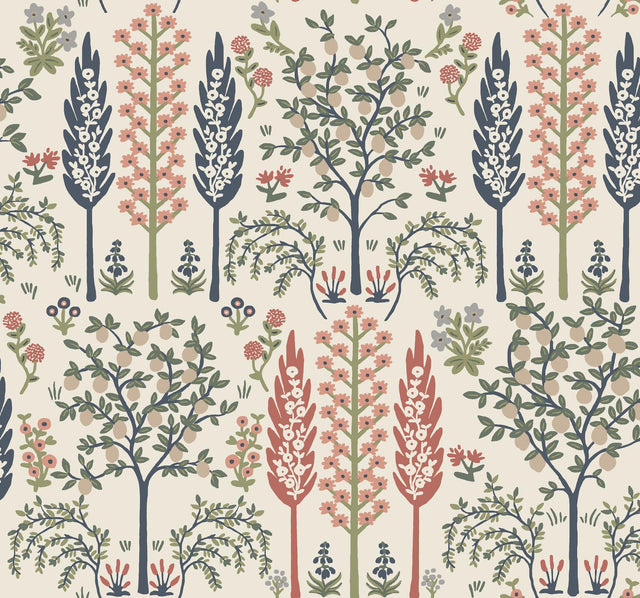 Rifle Paper Co. Fenna Cream Multi Wallpaper