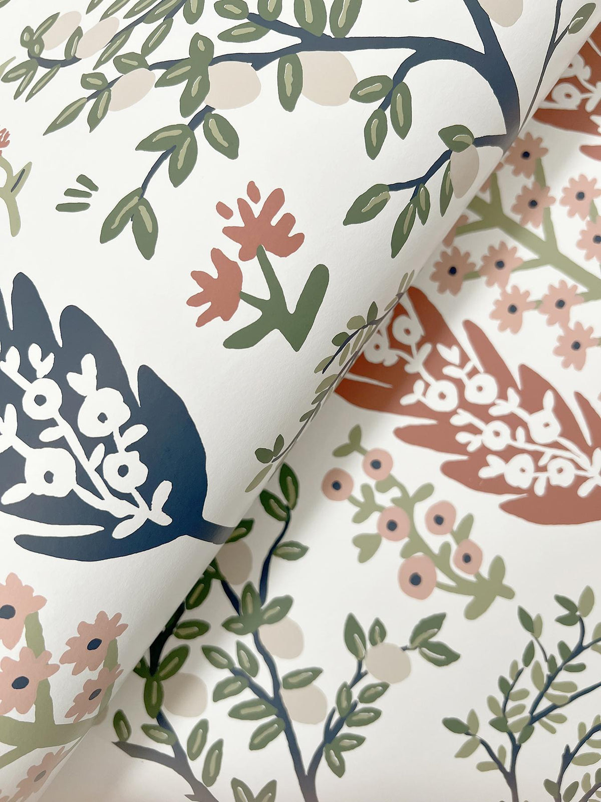 Rifle Paper Co. Fenna Cream Multi Wallpaper