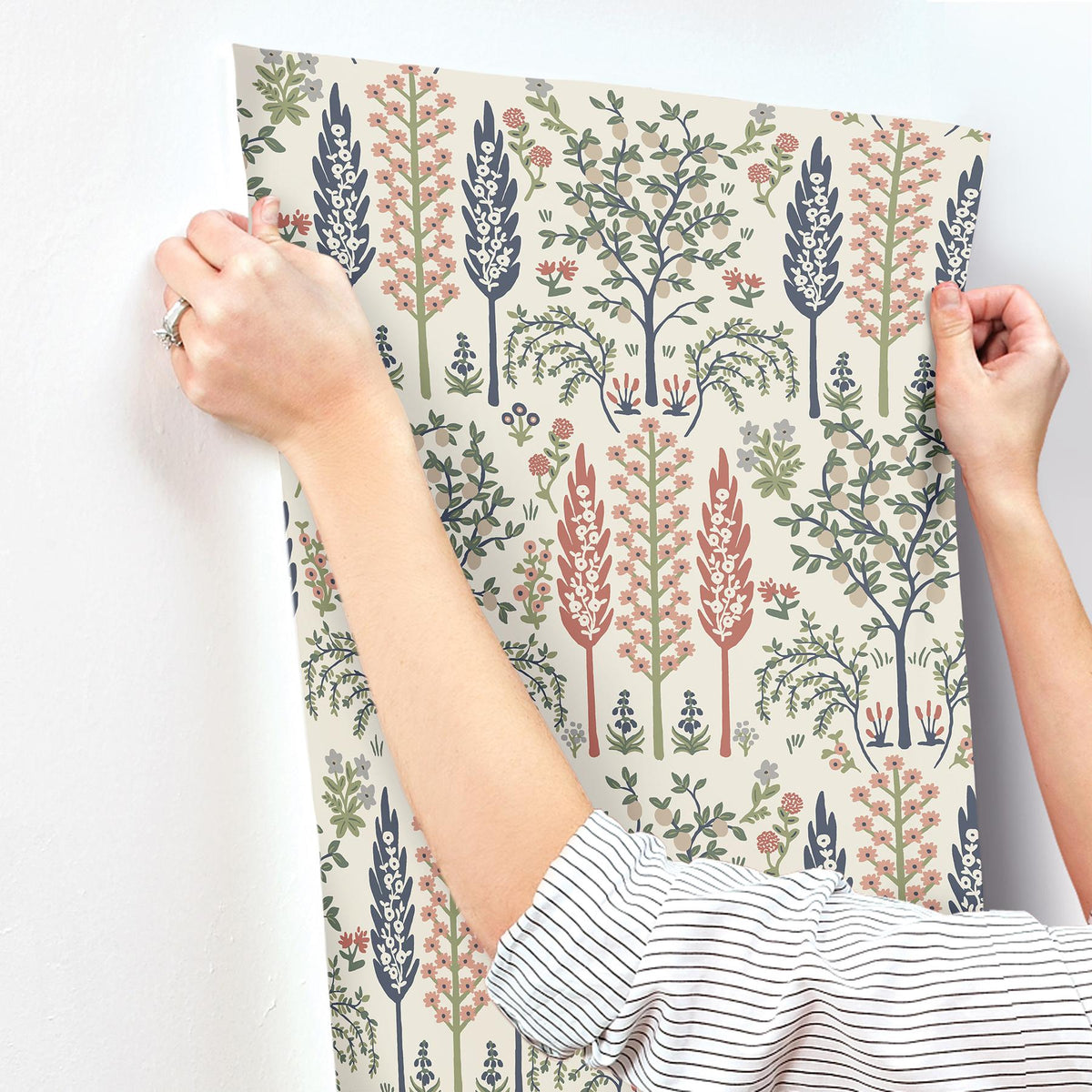 Rifle Paper Co. Fenna Cream Multi Wallpaper