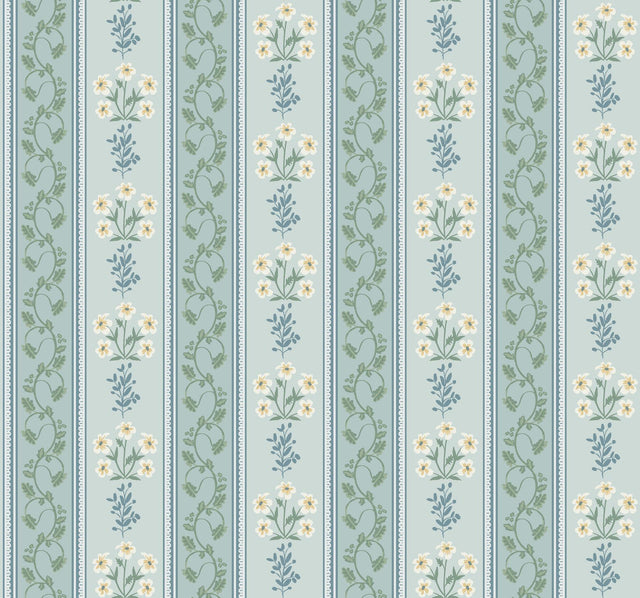 Rifle Paper Co. Portico Blue Wallpaper