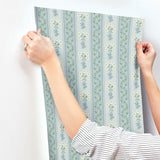 Rifle Paper Co. Portico Blue Wallpaper