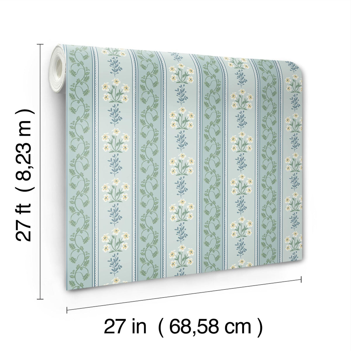 Rifle Paper Co. Portico Blue Wallpaper