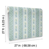 Rifle Paper Co. Portico Blue Wallpaper