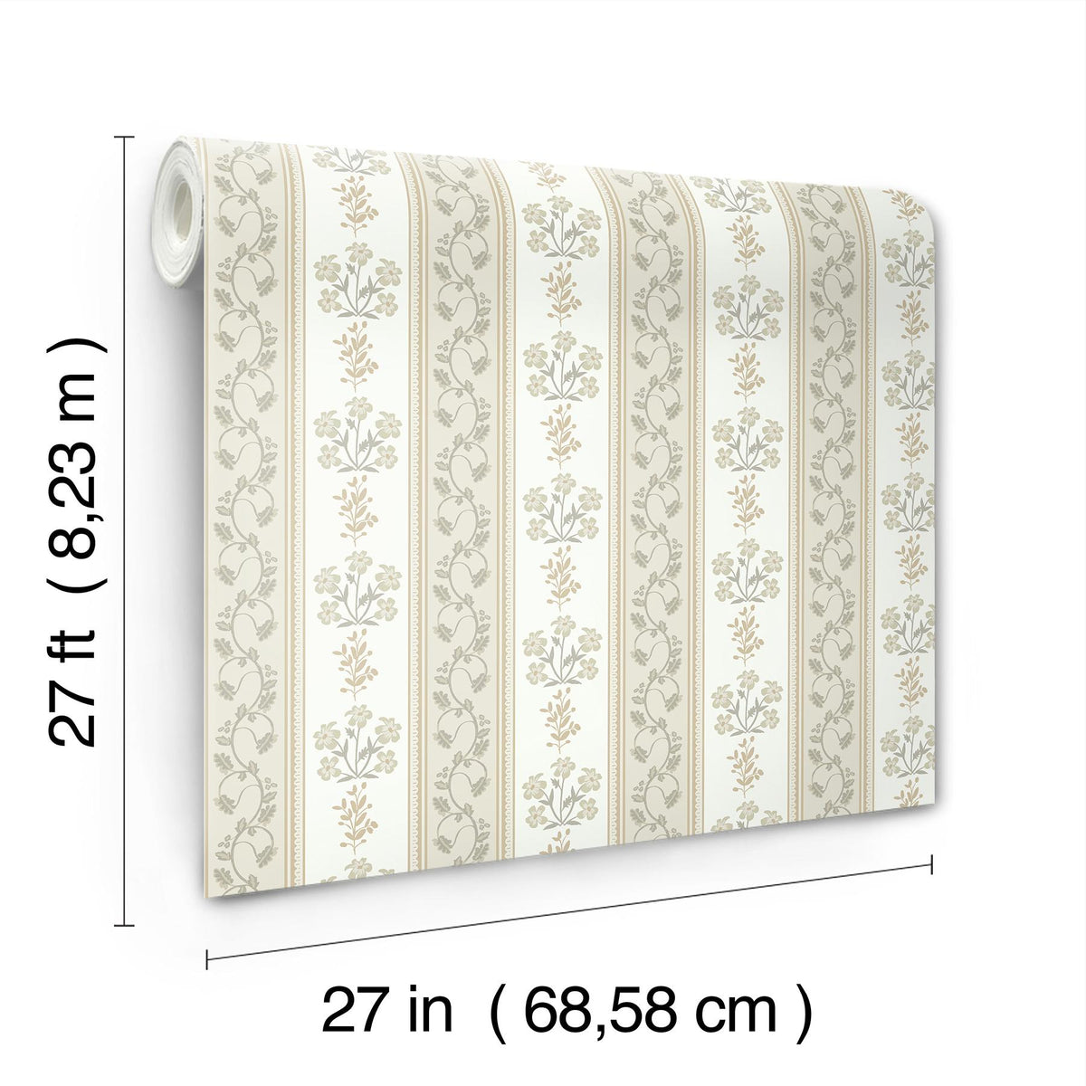 Rifle Paper Co. Portico White Wallpaper