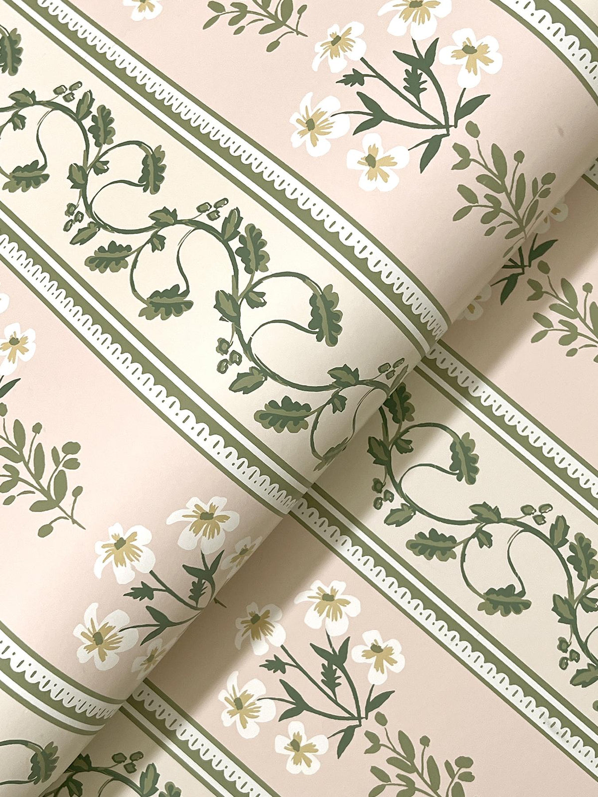 Rifle Paper Co. Portico Blush Wallpaper