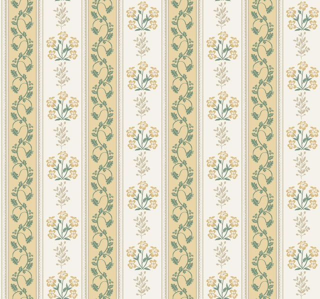 Rifle Paper Co. Portico Gold & Cream Wallpaper