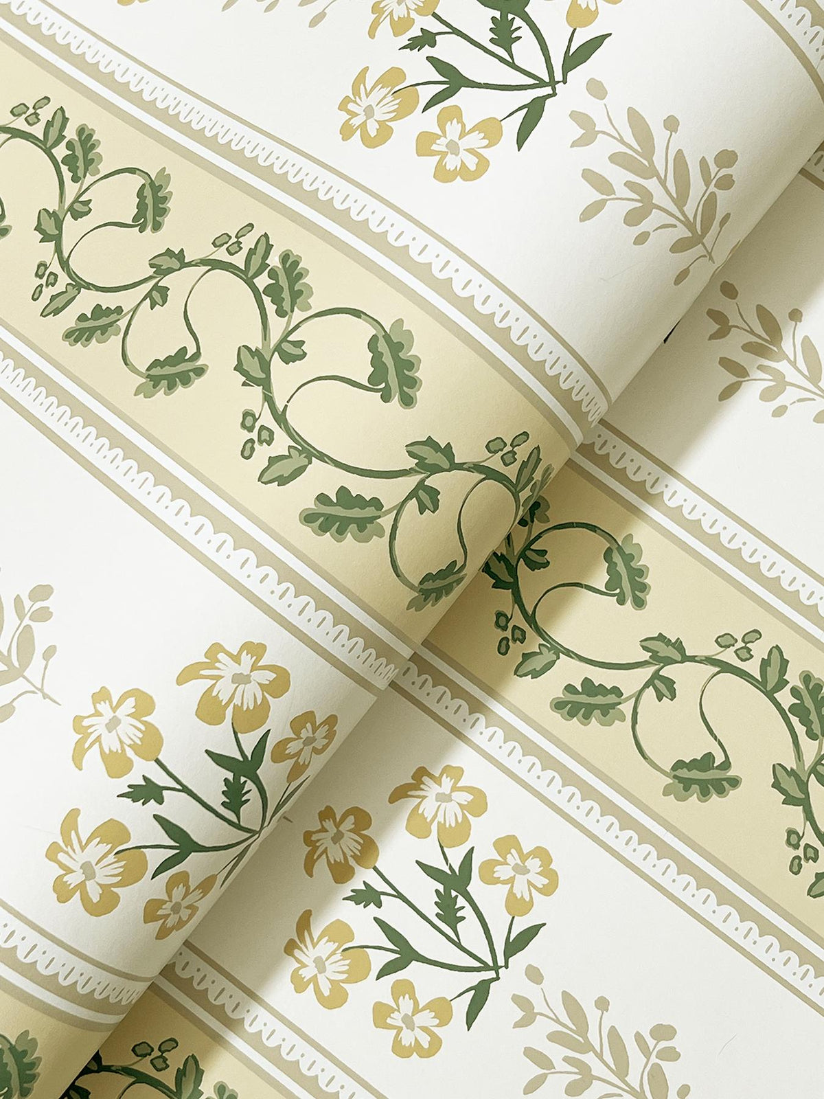 Rifle Paper Co. Portico Gold & Cream Wallpaper