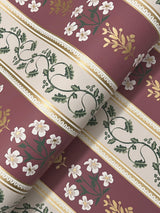 Rifle Paper Co. Portico Burgundy Wallpaper