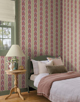 Rifle Paper Co. Portico Burgundy Wallpaper