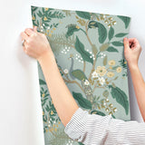Rifle Paper Co. Peacock Slate Wallpaper