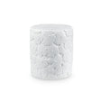 Villa & House Cool White Amara Stool/Side Table