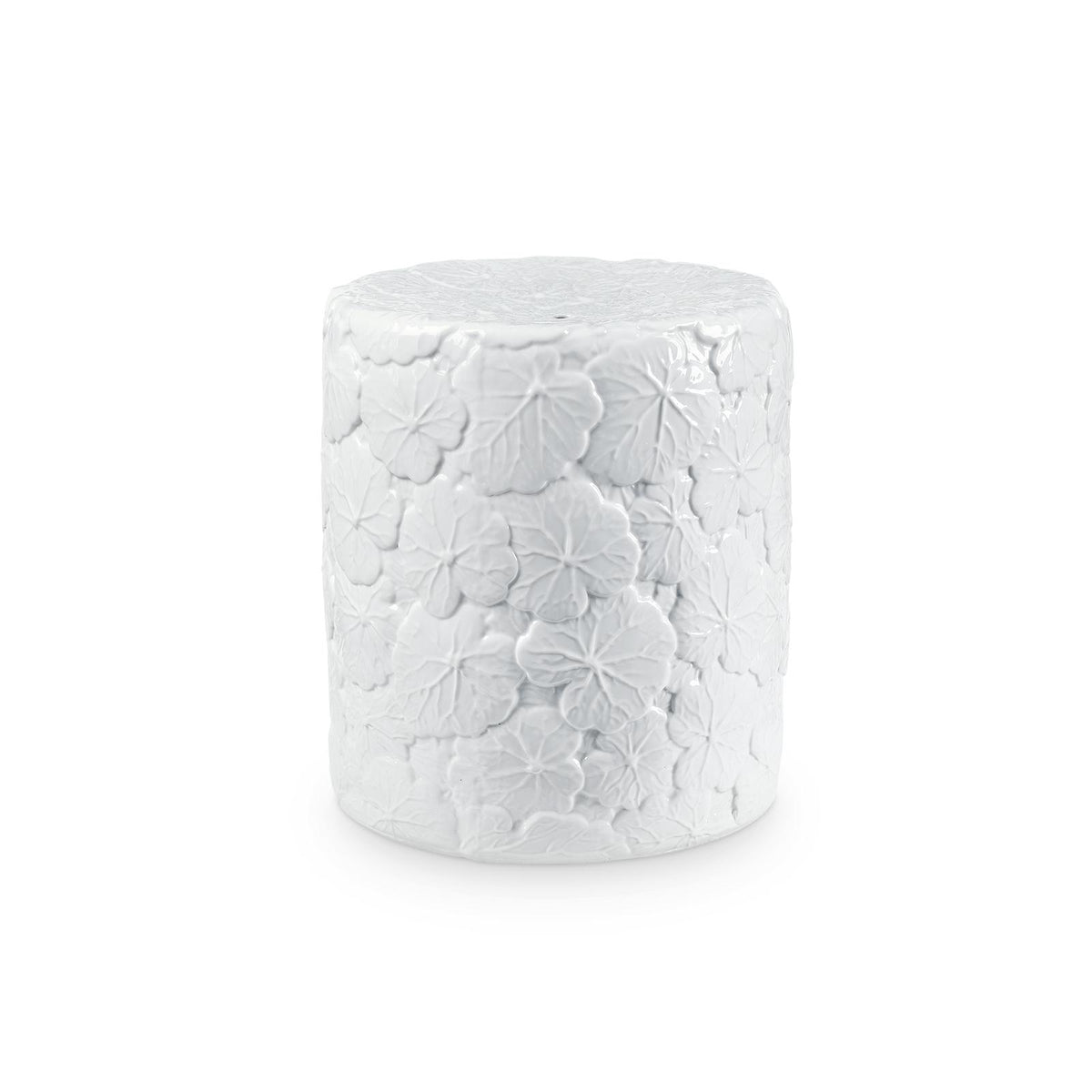 Villa & House Cool White Amara Stool/Side Table